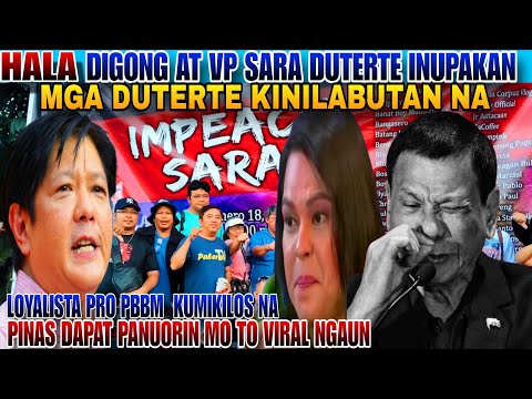 HALA IMPEACHED RAL-LY PARA KAY VP SARA DUTERTE MGA VLOGGERS NA DDLIS INUPAKAN NG MGA VLOGGERS