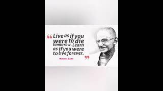 Inspirational  Gandhiji quotes #gandhi quotes short #shorts #sweet home thoughts