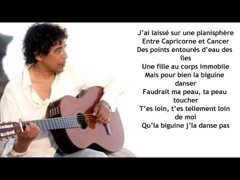 Laurent Voulzy:  J'ai le coeur grenadine  + Paroles Lyrics