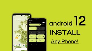 How to install Android 12 on any Android phone #android12