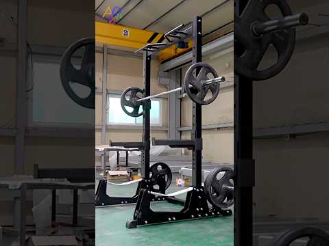 Half Rack Making Process. Korean Fitness Equipment Factory