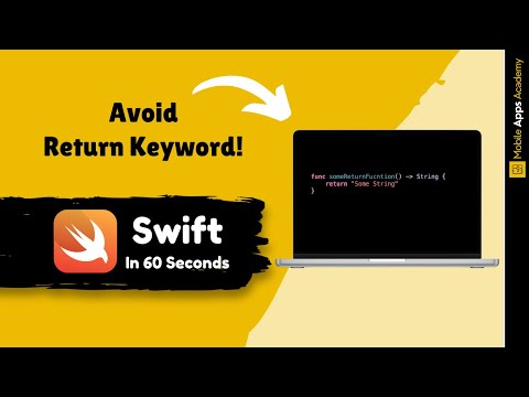 No Need For Return Keyword | SWIFT IN 60 SECONDS | #05