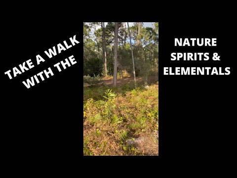 TAKE A WALK WITH THE NATURE SPIRITS AND ELEMENTALS