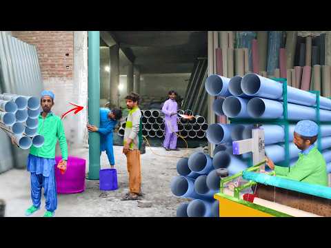 Discover the Shocking Truth About PVC Pipe Production! Factory Tour