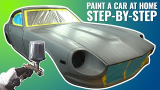 STEP-BY-STEP GUIDE: How to Paint a Car at Home