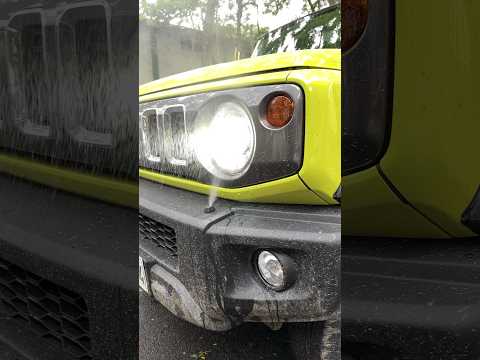 JIMNY Headlight Washer 👌#jimny #jimnyheadlightwasher #jimnylovers #jimnyoffroad #marutisuzuki #adv