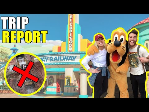 Disneyland Trip Report | Last Splash Mountain Drop, First Time on Runaway Railway