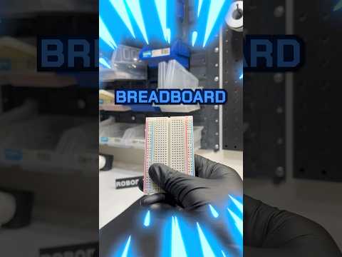 Breadboards In 60 Seconds! #electronics #breadboard #IoT