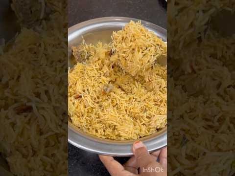 #shorts 😍😋  Biryaniனா யாருக்கு தான் பிடிக்காது 😊Chicken Biryani #lunch #biryani #foodie