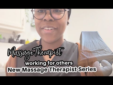 Real Talk |new massage therapist series :working for others as a massage therapist   #mobilemassage