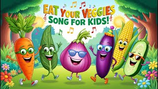 Eat Your Veggies Song For Kids. vegetable song for kids. best learning songs for kids. 🥕🌽🍅