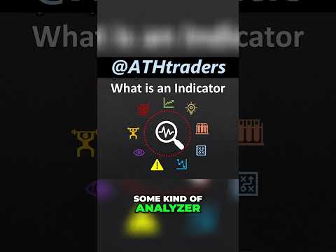 What is an indicator in trading #trading #forex #bitcoin #stockmarket #crypto #technicalanalysis