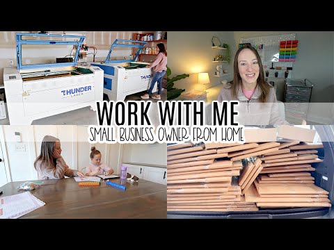 Work With Me On Etsy Orders | Small Business From Home