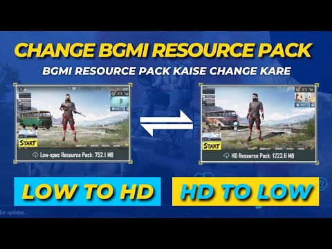 How to Change Resource Pack in BGMI #resourcepack #bgmi