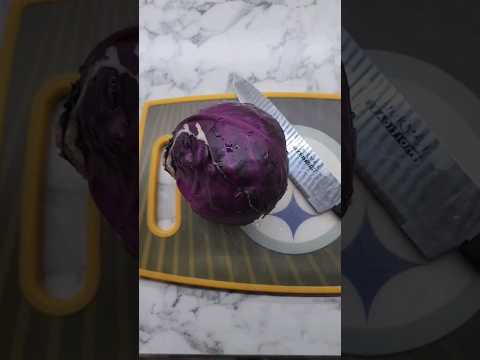 WHATS FOR DINNER  HOW TO COOK PURPLE CABBAGE