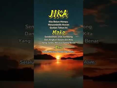 Jika belum mampu berqurban lakukan hal ini #shorts #quotesislami #quran #hijrah