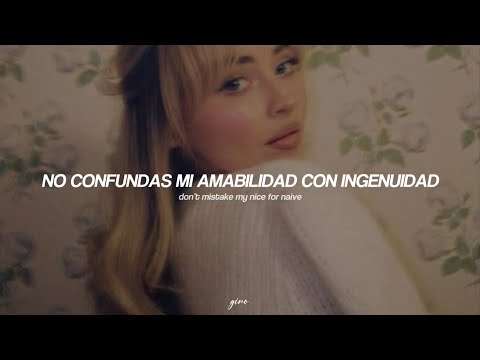 Sabrina Carpenter - Good Graces (Traducida al español) + Lyrics