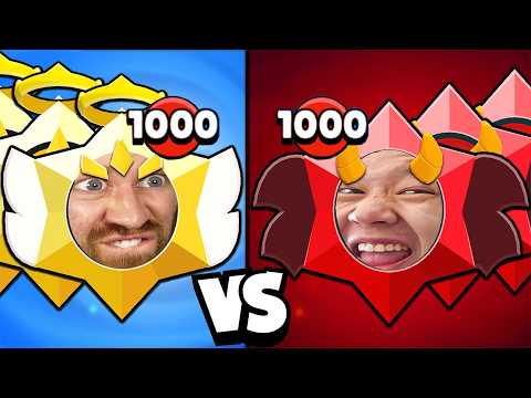 1000 Angelic vs Demonic Star Drop Battle - I GOT SCAMMED!