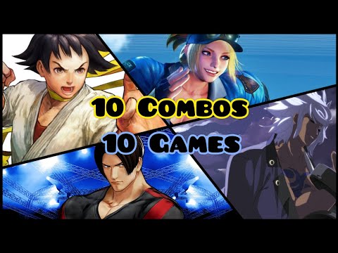 10 Combos From 10 Fighting Games 😎👍💯