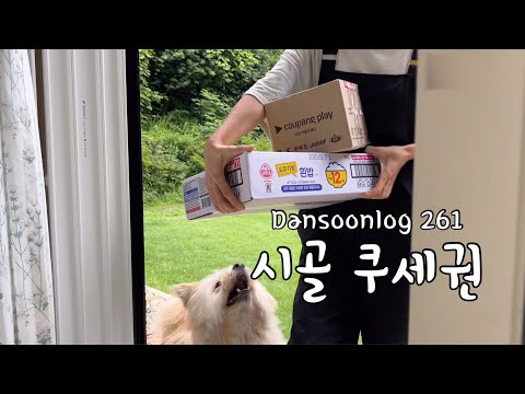 Summer rural life in Korea vlog 261) Half-day delivery