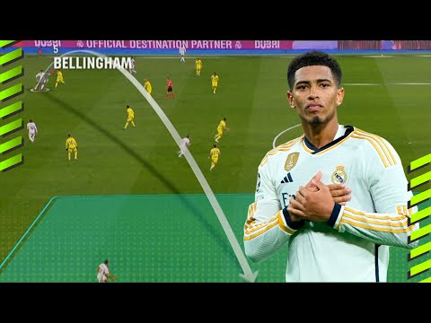 SECRETS OF BELLINGHAM GOAL: REAL MADRID 4-1 VILLARREAL