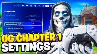 NEW Best OG Chapter 1 Controller Settings For Fortnite! (PS4/PS5/XBOX/PC)