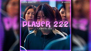 PLAYER 222 | SQUID GAME S2 | 4K60FPS TWIXTOR | FREE CLIPS (NO CC)