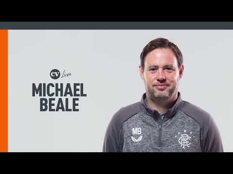 Rangers head coach Michael Beale on implementing a playing style