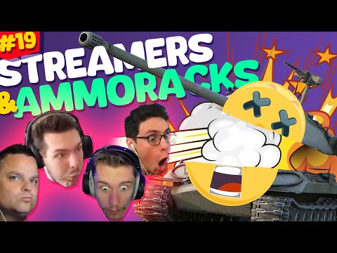 #19 Streamers & Ammoracks | World of Tanks Funny moments