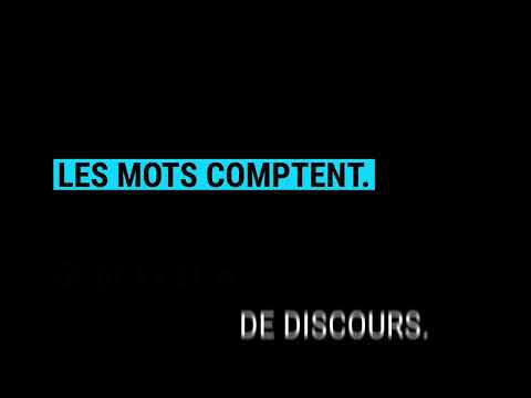 Les mots comptent