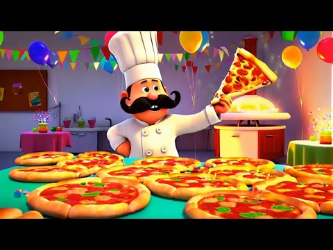 PIZZA PARTY | Kids Songs | Nursery Rhymes | By Kiddo’s Tv