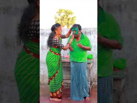 హోలీ ఫెస్టివల్ మన పల్లె aroz // #comedy #holi  #villagecomedy #funnyshortfilims //mana palle atoz