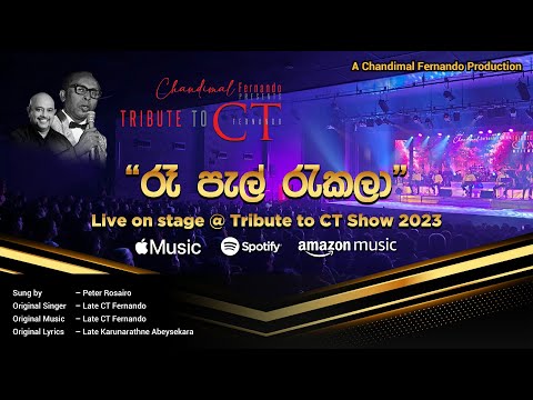 Re Pel Rekala - Live Cover @ "Tribute to CT" by Chandimal Fernando