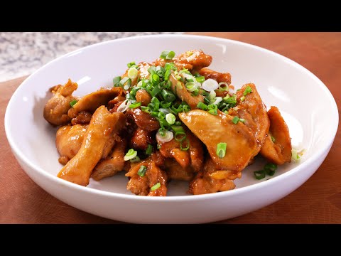 Soy butter chicken (Ganjang-beoteo dakgui: 간장버터 닭구이)