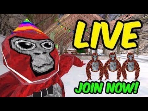 🔴GORILLA TAG EPIC LIVE STREAM 🔴(#gorillatag )🦍JOIN IN!✨