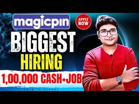 Finally Magicpin Biggest Hiring Started 👩‍🎓 | Magic Hunt 2025 | PPI Opportunities | Apply Now!