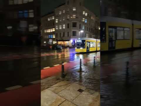 Berlin Night Tram #shorts