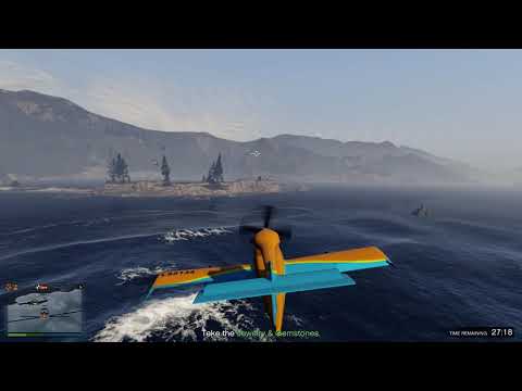 GTA:O - Island crashed Maverick mission without landing