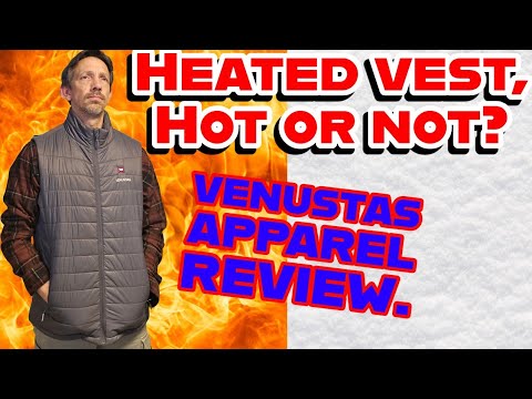 @venustasheatedapparel Venustas Heated vest Unboxing and honest Review