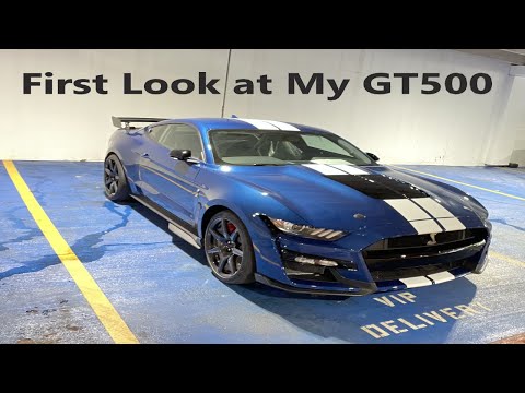 My 2022 Shelby GT500 Has Arrived at the Dealer