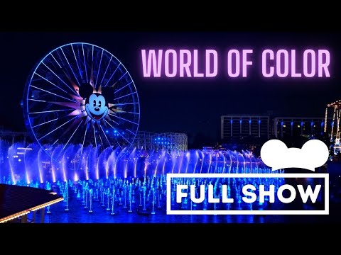 Disneyland World of Color Full Show 2023