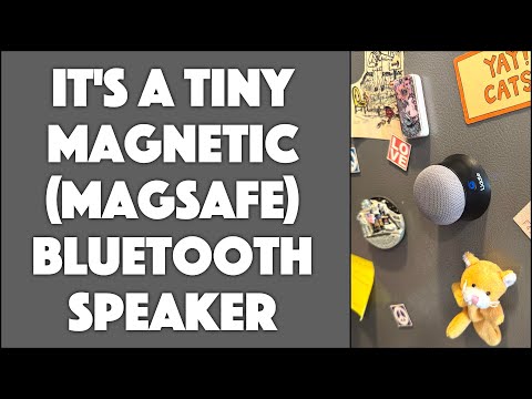 D3 LIDDLE Magnetic Bluetooth Speaker -- DEMO & REVIEW