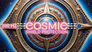 COSMIC SHIELD PROTECTION V1: Powerful Alpha Theta Waves Meditation 396 Hz - Brainwave Music