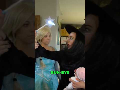 Elsa Rescues Princess Baby Dolls from the Wicked Witch!