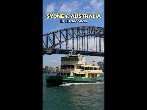 Sydney is a MUST SEE!