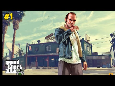 PLAYING GTA 5 FIRST MISSION ON MOBILE #1