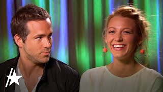 Blake Lively & Ryan Reynolds Flirt In Joint Intv For 'Green Lantern' (2011)