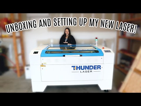 Unboxing and Setting up my New Thunder Laser Nova 51/130!