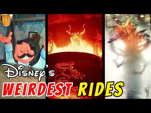 Top 5 WEIRDEST Disney Rides and Attractions | Disneyland and Walt Disney World