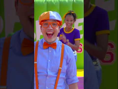 Let's Jump In The Ball Pit! | #Blippi #shorts | Moonbug Kids - Farm Animals